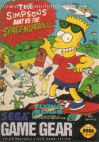 Cover Simpsons, The - Bart vs. The Space Mutants for Game Gear
